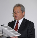 Министр регионального развития Российской Федерации Виктор Федорович Басаргин на Российском инвестиционно-строительном форуме 2011.