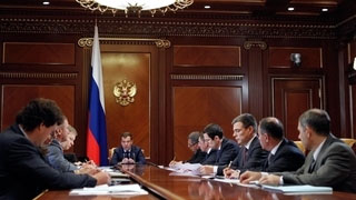 Совещание по жилищному строительству у Дмитрия Медведева