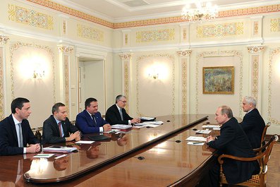 Владимир Путин провел встречу с руководством АСИ