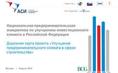 Формирование предложений для включения в «дорожную карту» в области градостроительства