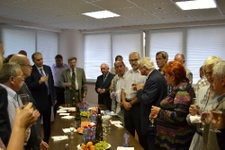 Награждение ветеранов строительной отрасли.