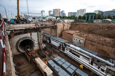 Метрострой начал проходку второго перегонного тоннеля от станции «Юго-Западная» до «Тропарево»